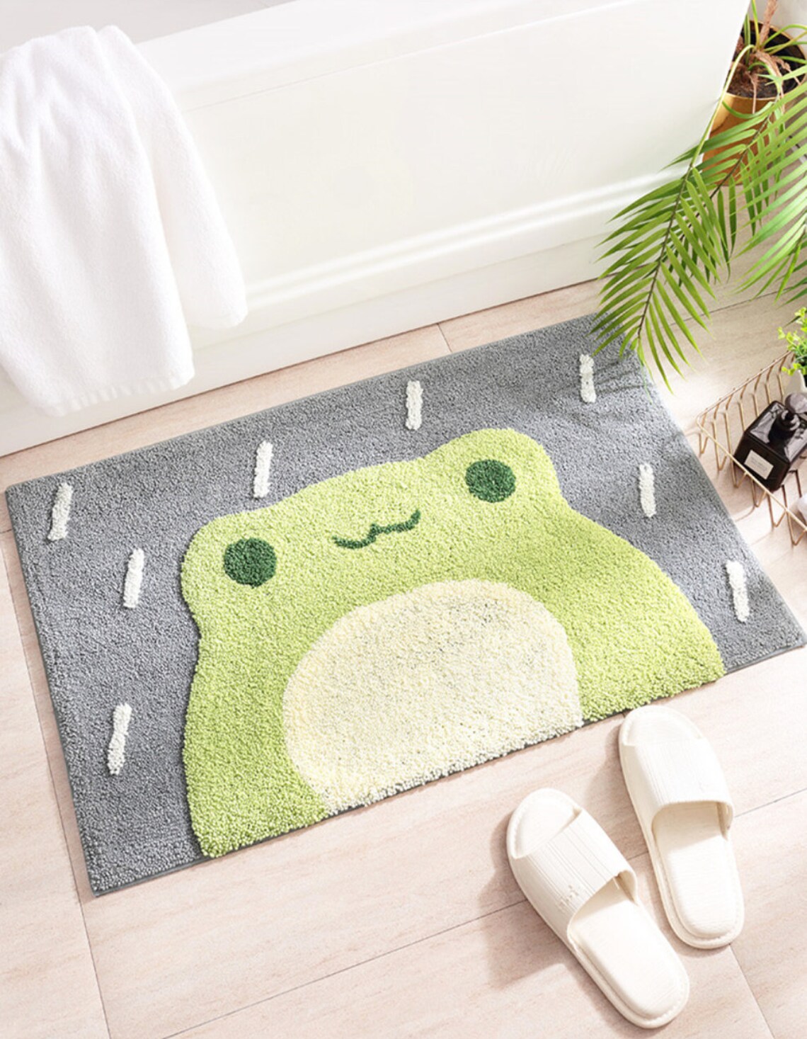 CUTE Kawaii Bath Mat Home Decoration Door Mat Non-slip - Etsy