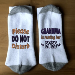 6 Designs Novelty Socks if you can read this.... image 5