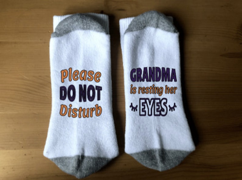 6 Designs Novelty Socks if you can read this.... image 5