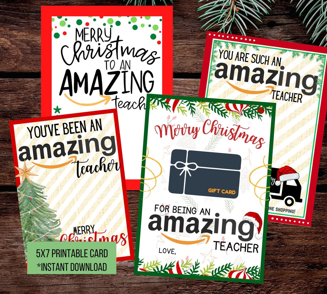 Printable Teacher Christmas Gift - Il 1080xN.5570902360 M1m0