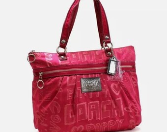 coach purse poppy collection