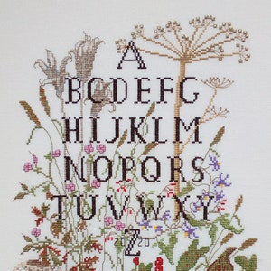 Autumn Seedhead Sampler PDF Pattern