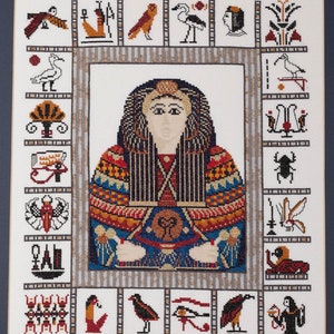 Egyptian Head Pattern