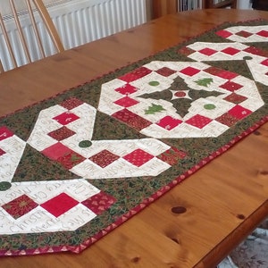 Chemin de table sapin de Noël PDF