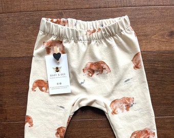 Bear Gusset Joggers | Kids Pants | Toddler Pants