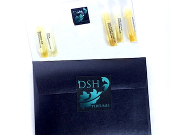 Find Your Essense sampler: A CUSTOMIZED and CURATED sample set of 5 fragrances based on your scent preferences.  It’s all about YOU.