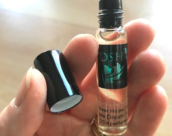 ¡Exclusivo de Etsy! Starry Nightshade 5 ml Voile de Parfum mini roll-on Edición limitada Colonia chipre verde de tomate, patata y tabaco