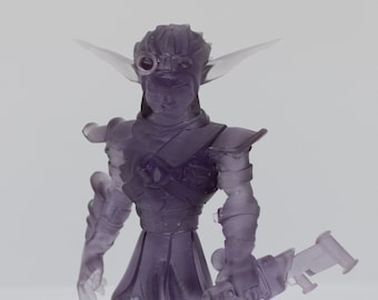 Jak and Daxter | 3D Printed | Translucent Resin