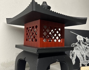 Japanese Themed Lamp | Japanese Themed Lamp | 3D Printed