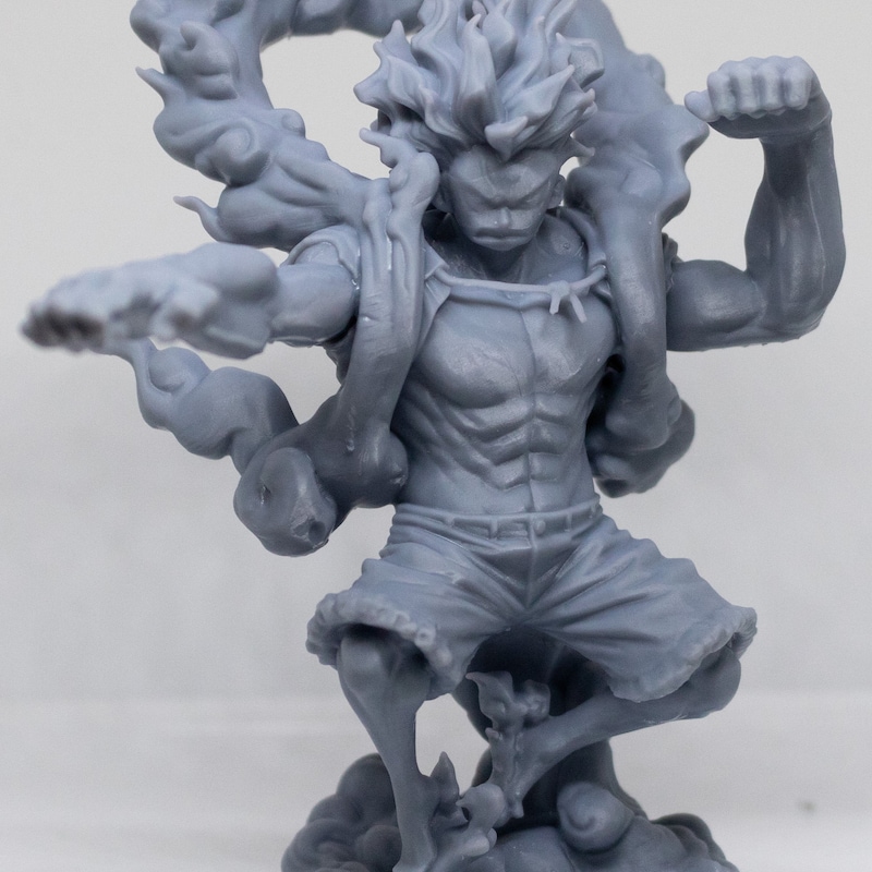 Gear 4 Luffy Figure - Etsy UK