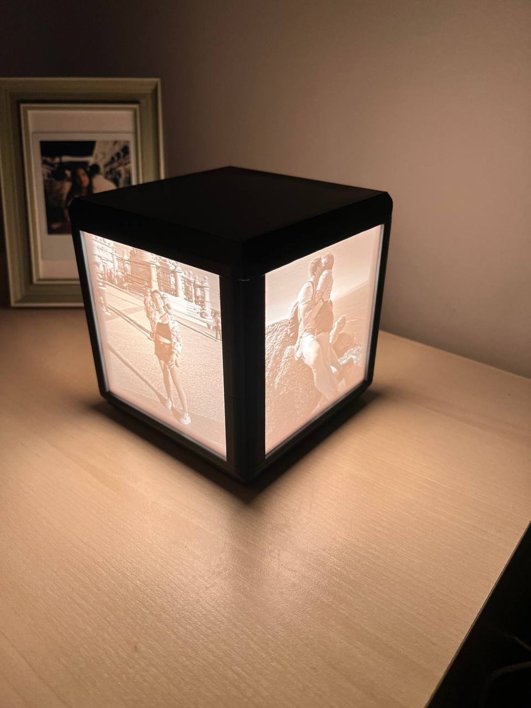 Lithophane Cube Cube With Lithophanes 3D Printed - Etsy UK