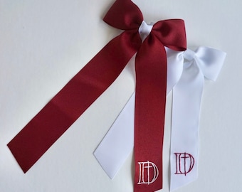 Custom School Logo Bow