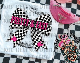 Pretty and fast racing girl PNG