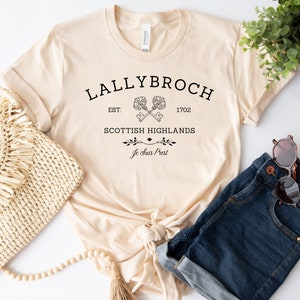 Lallybroch Keys T-Shirt | Scottish Highlands | Book Lovers | Bookish Shirt | Scotland Travel
