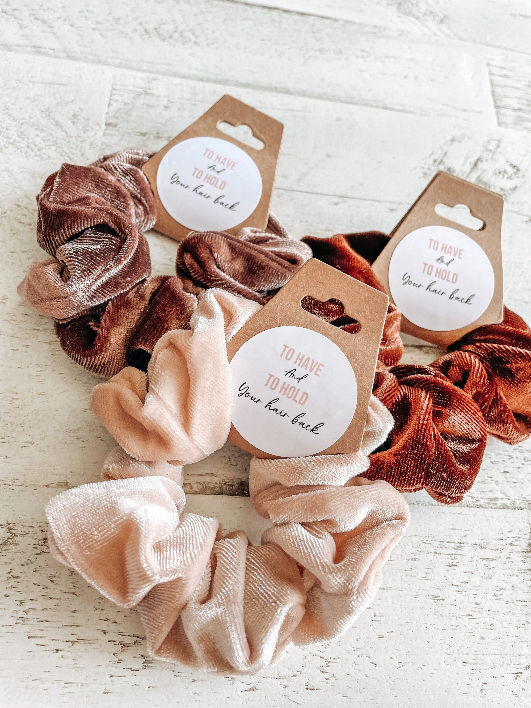 To Have and to Hold Your Hair Back Hair Scrunchies for  display picture 2