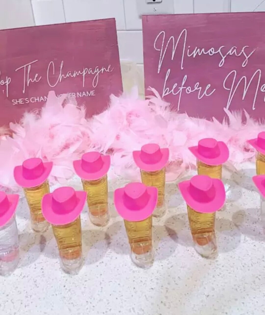 Mini Cowboy Hats Bachelorette Party Plastic Favors Birthday Etsy