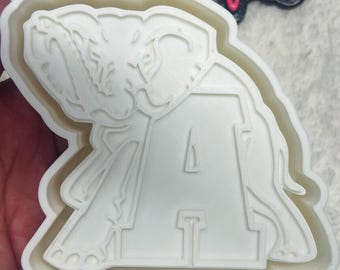 Elephant freshie mold. Alabama mold. Football mold. Silicone freshie mold! Freshie mold