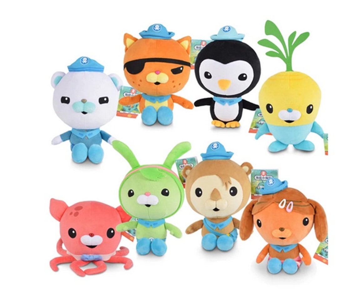 Original Octonauts Anime Figure Plush Toy Keychain Pendant - Etsy Original Octonauts Anime Figure Plush Toy Keychain Pendant - Etsy