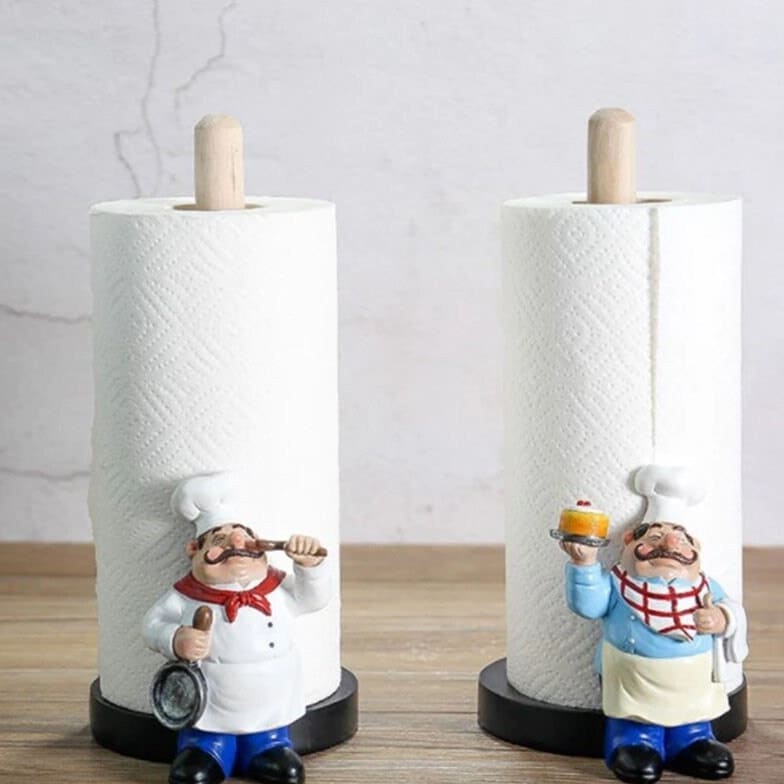 Snoopy Kitchen Wooden Roll Paper Towel Holder Cartoon Tissue