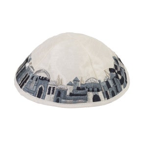 Jerusalem Old City Kipa / Kippa / Kippah / Yarmulke | Unique Judaica Accessory | Embroidered kipa