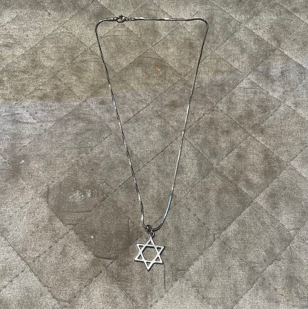 Authentic Israeli Craftsmanship: Star of David Necklace a - Etsy UK
