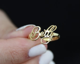 Name Ring -Custom Name Ring-Children Name Ring -Custom Ring - Personalized Gift-Gift for Her -Mother's Gift--Baby Girl Ring