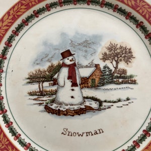 Vintage Fabulous Villeroy & Boch Festive Memories 8 Dessert Plates image 8