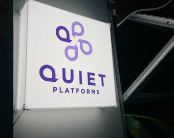 Light Box Sign, Logo Brand Sign, Led Light Box Sign, Square Light Box Sign, Commercial Lighting Billboard, Address Board Sign