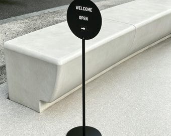 Open Sign,Magnetic Message Board DIY Interchangeable Letters for Office Lobby Home Entry