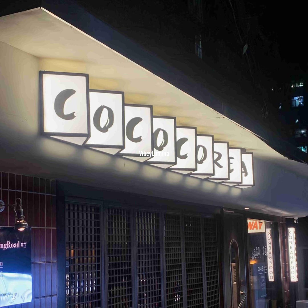 Modern Acrylic LED Light Box Sign - Storefront Business Signage for ...