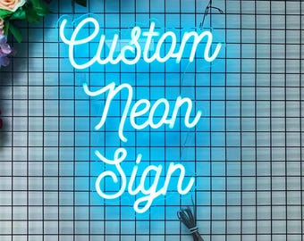 Custom Made Neon Signs,Hand Made LED Signs,Events,Home,Wedding,Custom Wedding Name Sign,Brand Logo,Gifts,Live Stream Sign,Custom Home Decor