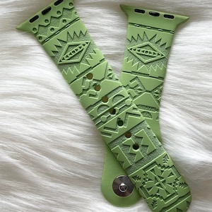 DIGITALER DOWNLOAD Azteken Geometrisches Muster, Armband Datei, svg, Uhrenarmband Design, Laser graviert, Laser Ready File, Glowforge Ready