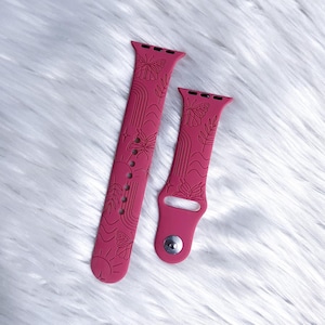CYFROWE POBIERANIE Mid Century Boho Watchband File, svg, projekt paska do zegarka, grawerowany laserowo, plik gotowy do obróbki laserowej, gotowy do obróbki Glowforge