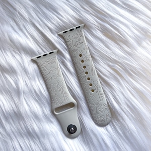 DESCARGA DIGITAL Dentista, Asistente dental, dientes Watchband File, svg, watch Band Design, Laser Engraved, Laser Ready File, Glowforge Ready