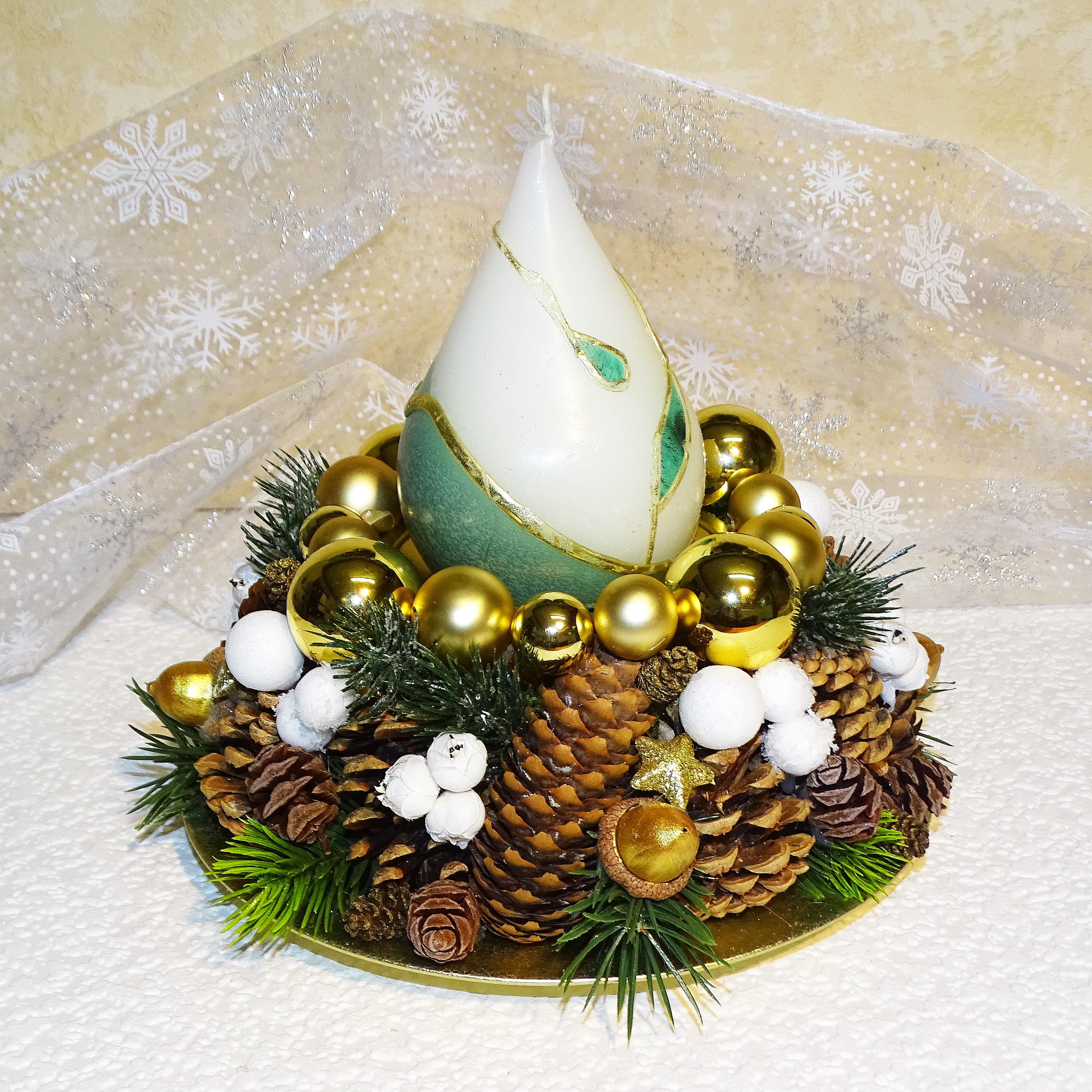Weihnachtsgestecke klein