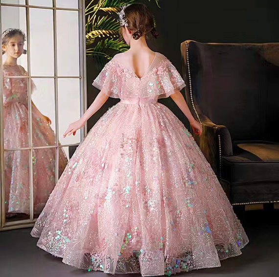 Princess Dress Girl Children Party Pageant Long Gown Kids Dresses For Girls  Flower Wedding First Communion Dress Teens Clothes | Fruugo NO