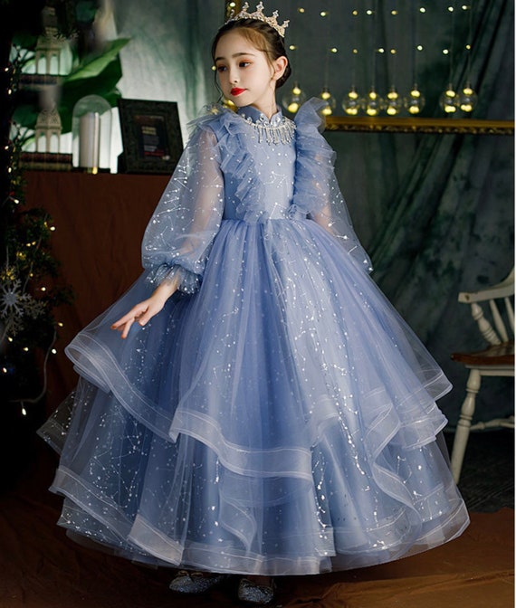 Yc404 Children's Wedding Dress Evening Dress Girls Sequins Show Princess  Dress - China Bridal Wedding Dress and Flower Girl Wedding Dress price |  Made-in-China.com