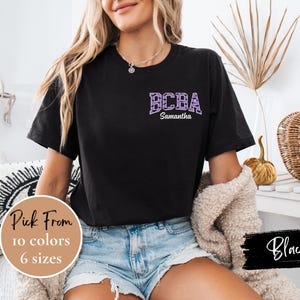 Halloween bcba shirt, behavioral analyst shirt, bcba shirt, bcba tshirt, behavior therapy, behavior therapist, behavior shirt, aba therapist