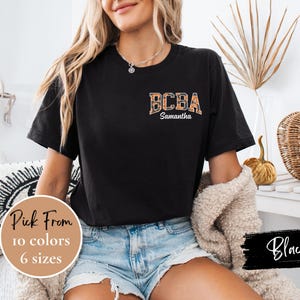 Halloween bcba shirt, behavioral analyst shirt, bcba shirt, bcba tshirt, behavior therapy, behavior therapist, behavior shirt, aba therapist