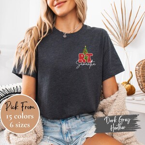 Respiratory Therapist Christmas Shirt, Custom Respiratory Therapist Shirt, RT Shirt, Lung Therapist Shirt, Respiratory Nurse Gift, RT Gift