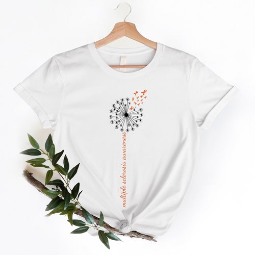 Cute Multiple Sclerosis Warrior Awareness T-shirt MS Warrior - Etsy