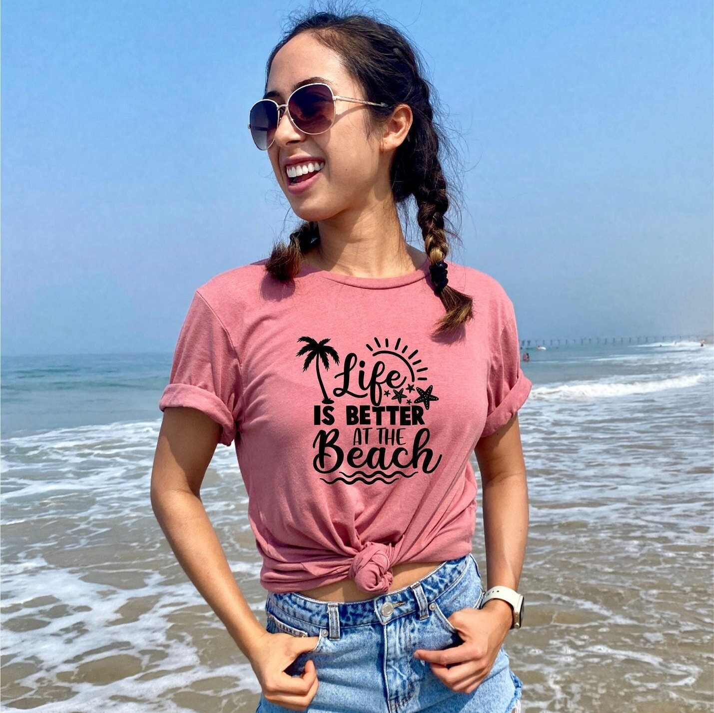 Life is Better at the Beach Shirt Summer Vacation Shirts - Etsy