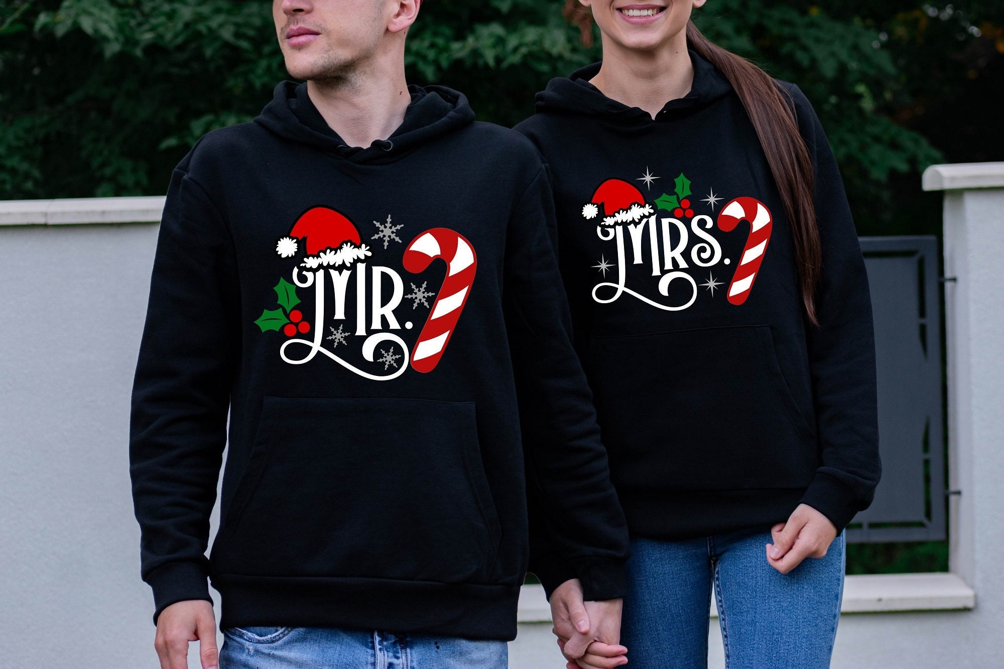 christmas sweatshirt for couples