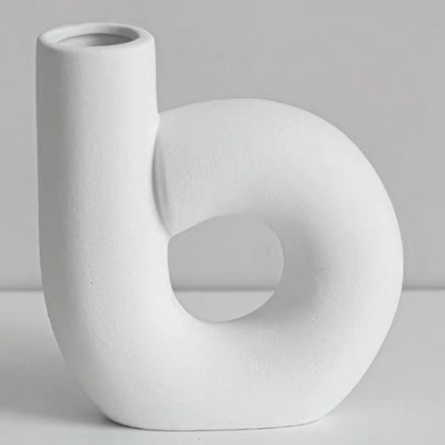 Unique Twisted Ribbed Pillar Vase Mold for Making Dried Flower Etsy