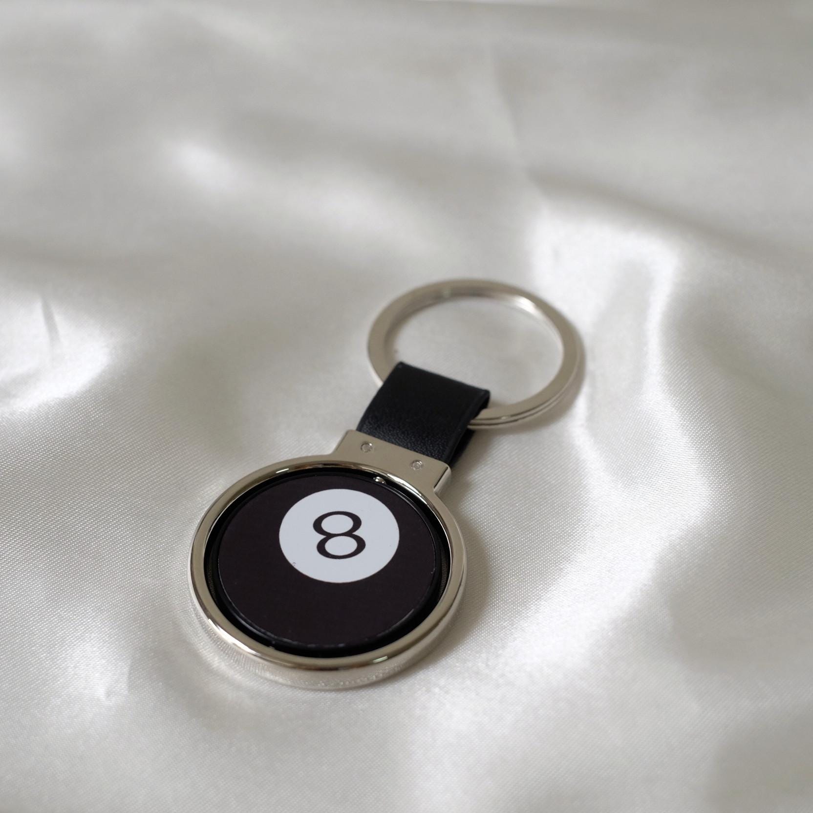 Magic 8 ball keychain - Etsy 日本