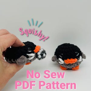 No Sew Goose Stress Ball Crochet Pattern Animal Stress Ball Pattern Easy Crochet Market Prep