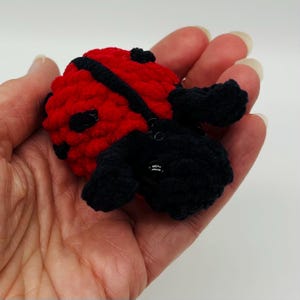 Little Ladybug Backpack Buddy Plushie Keychain Ladybug Gift Charm