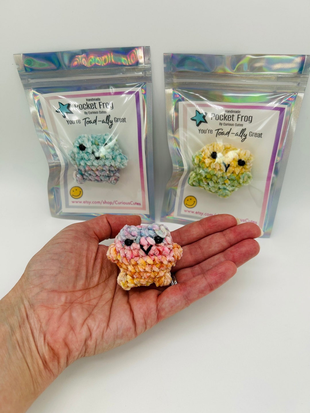 Pocket Pals Pocket Frog Pocket Tiny Frog Mini Frog Micro Frog Plush