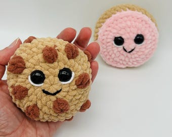 Crochet Cookie Plushie Gift Set - Handmade in a Bakery Box