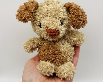 Crochet Pocket Puppy Pattern: Low Sew Amigurumi (Digital Download)